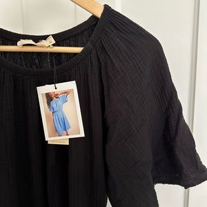 NWT Nation LTD Soon Summer Dress, size M in black